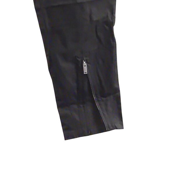 NWT Mens Dept*Anonym XL Black Trousers / 32" Waist / Adjustable Cuff Pants - Picture 4 of 10